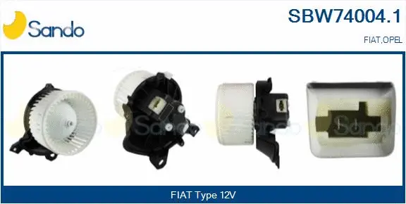 Interior Blower (SBW74004.1)