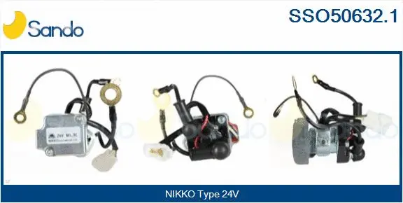Solenoid Switch, starter (SSO50632.1)
