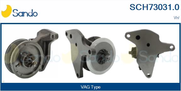 Core assembly, turbocharger (SCH73031.0)