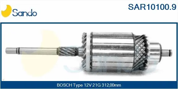 Armature, starter (SAR10100.9)