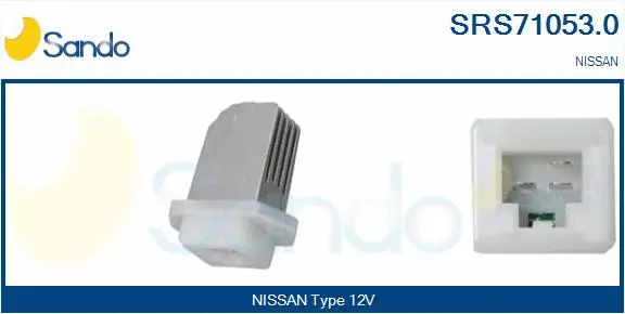 Resistor, interior blower (SRS71053.0)