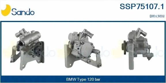 Hydraulic Pump, steering (SSP75107.1)
