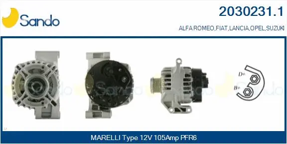Alternator (2030231.1)
