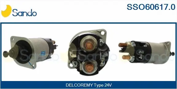 Solenoid Switch, starter (SSO60617.0)