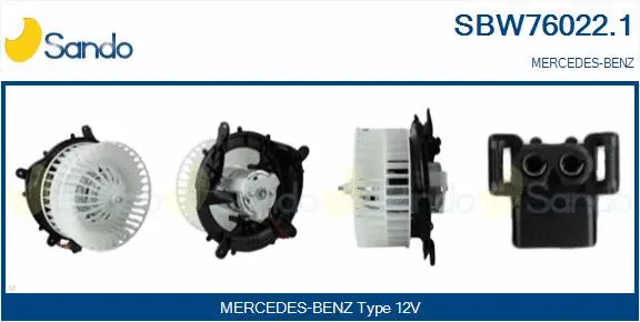 Interior Blower (SBW76022.1)
