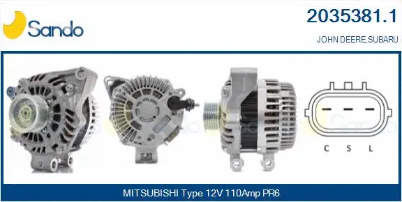 Alternator (2035381.1)