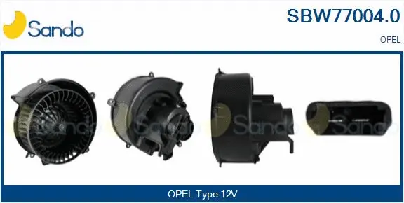 Interior Blower (SBW77004.0)