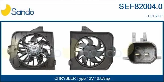 Electric Motor, radiator fan (SEF82004.0)