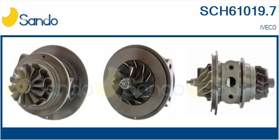 Core assembly, turbocharger (SCH61019.7)