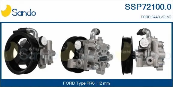 Hydraulic Pump, steering (SSP72100.0)