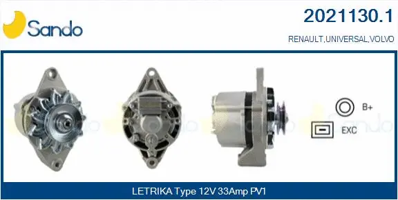 Alternator (2021130.1)
