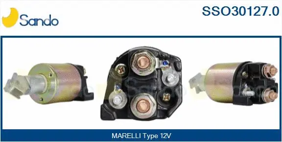 Solenoid Switch, starter (SSO30127.0)