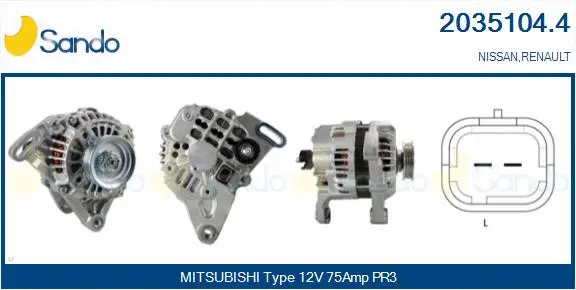 Alternator (2035104.4)