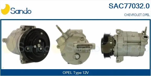 Compressor, air conditioning (SAC77032.0)