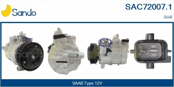 Compressor, air conditioning (SAC72007.1)