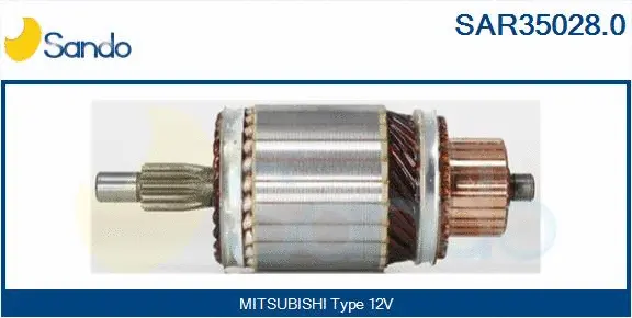 Armature, starter (SAR35028.0)