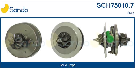 Core assembly, turbocharger (SCH75010.7)