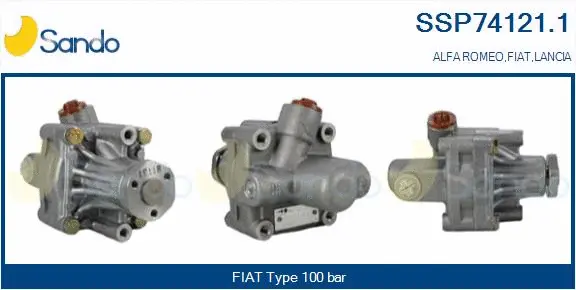 Hydraulic Pump, steering (SSP74121.1)