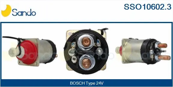 Solenoid Switch, starter (SSO10602.3)