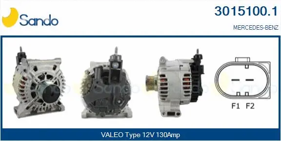 Alternator, starter (3015100.1)