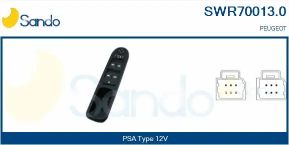 Switch, window regulator (SWR70013.0)