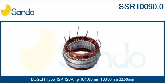 Stator, alternator (SSR10090.0)