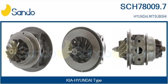 Core assembly, turbocharger (SCH78009.7)