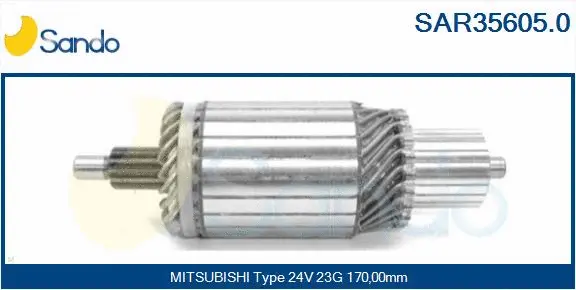 Armature, starter (SAR35605.0)