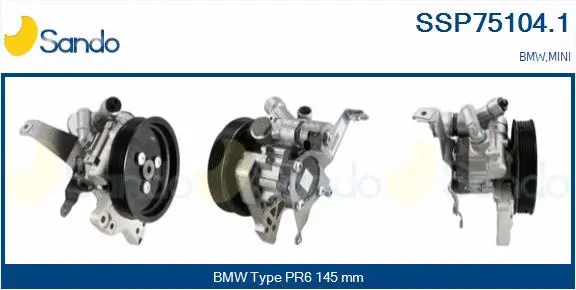 Hydraulic Pump, steering (SSP75104.1)
