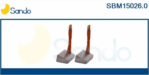 Carbon Brush, starter (SBM15026.0)