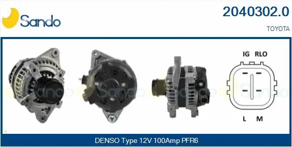 Alternator (2040302.0)