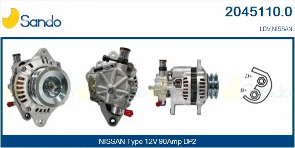 Alternator (2045110.0)