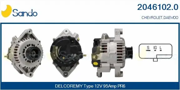 Alternator (2046102.0)