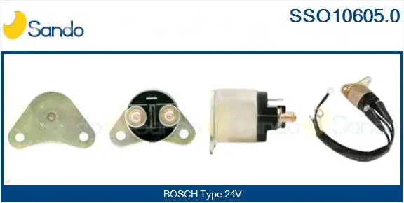Solenoid Switch, starter (SSO10605.0)