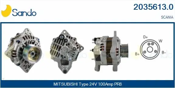 Alternator (2035613.0)