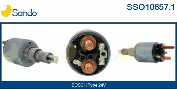 Solenoid Switch, starter (SSO10657.1)
