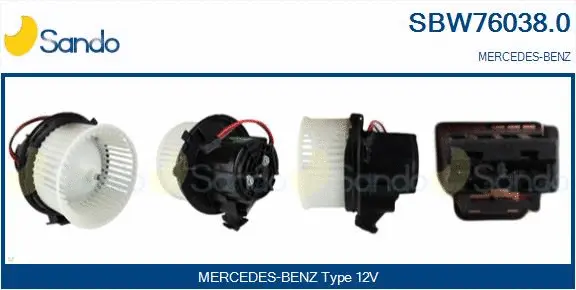 Interior Blower (SBW76038.0)