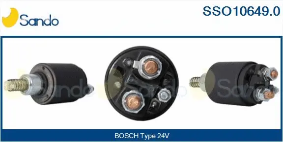 Solenoid Switch, starter (SSO10649.0)