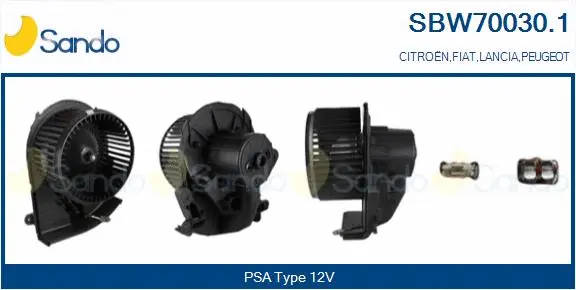 Interior Blower (SBW70030.1)