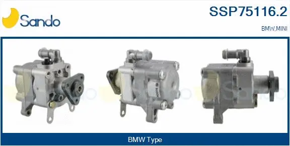 Hydraulic Pump, steering (SSP75116.2)