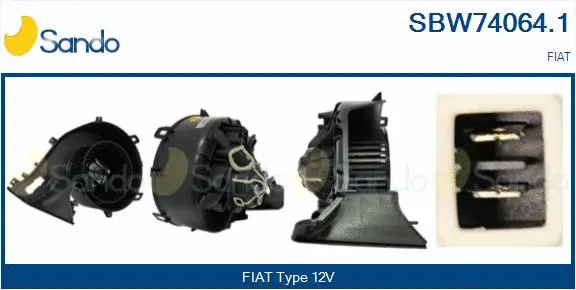 Interior Blower (SBW74064.1)