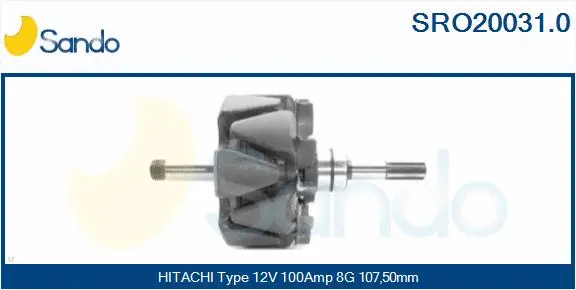 Rotor, alternator (SRO20031.0)