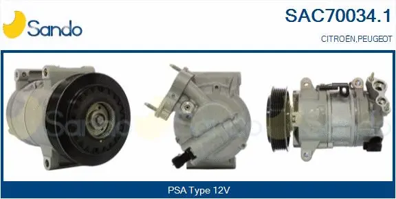 Compressor, air conditioning (SAC70034.1)