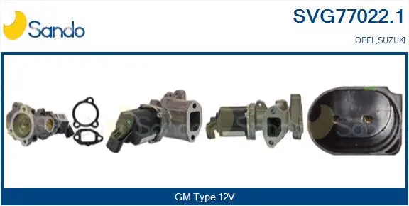 EGR Valve (SVG77022.1)
