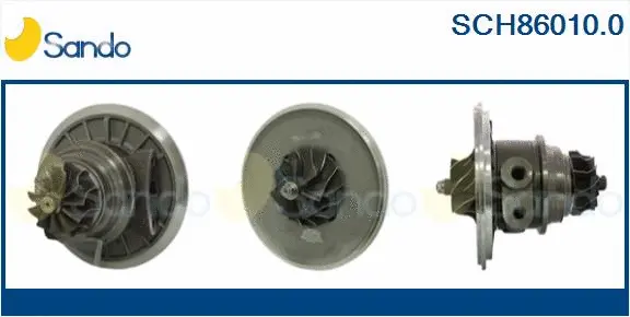 Core assembly, turbocharger (SCH86010.0)