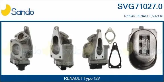 EGR Valve (SVG71027.0)