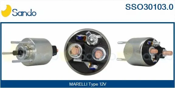 Solenoid Switch, starter (SSO30103.0)