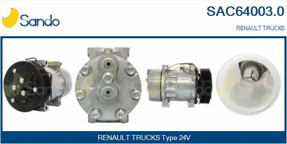 Compressor, air conditioning (SAC64003.0)