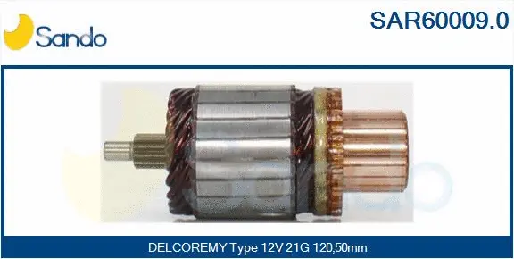 Armature, starter (SAR60009.0)
