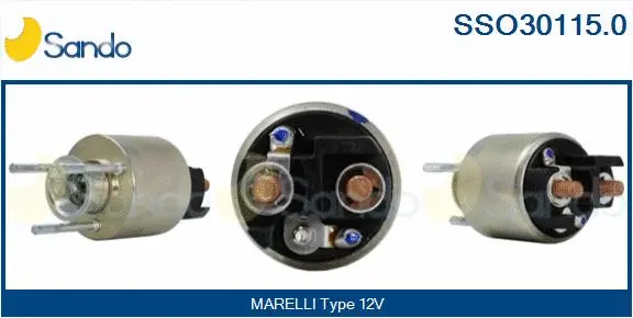 Solenoid Switch, starter (SSO30115.0)
